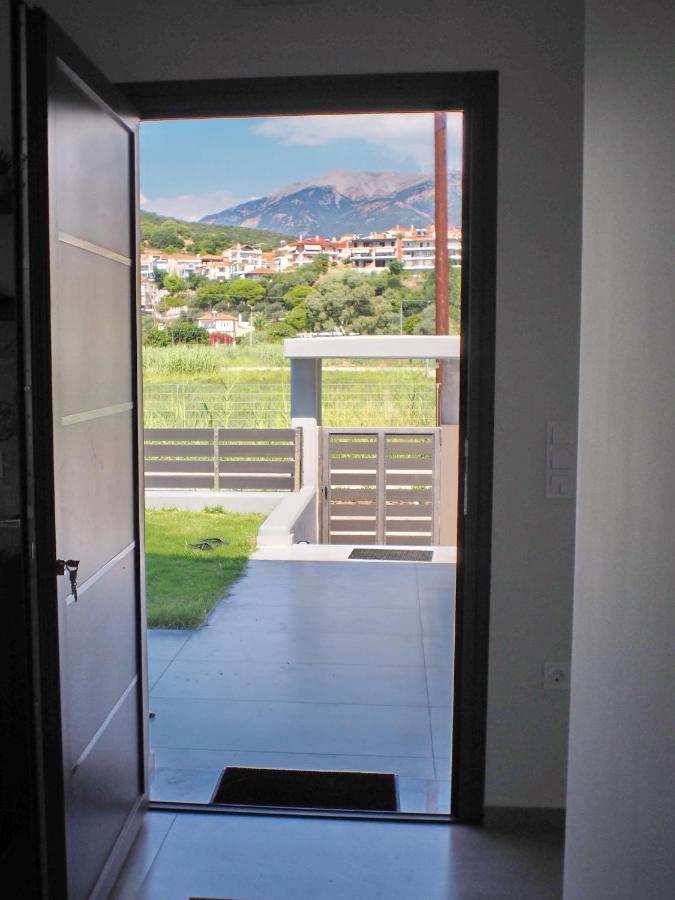 Nostos Luxury Villas With Private Pool In นาฟปาคตอส ภายนอก รูปภาพ